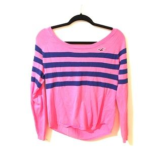 PINK HOLLISTER SWEATER